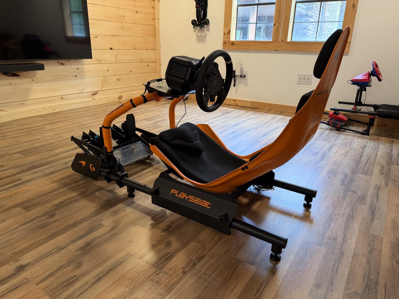 Logitech G RS Sim Racing Pedals (with 75 kg Load Cell Brake) | Adjustable pedal positions, modular design, robust extendable steel frame customer photo 2
