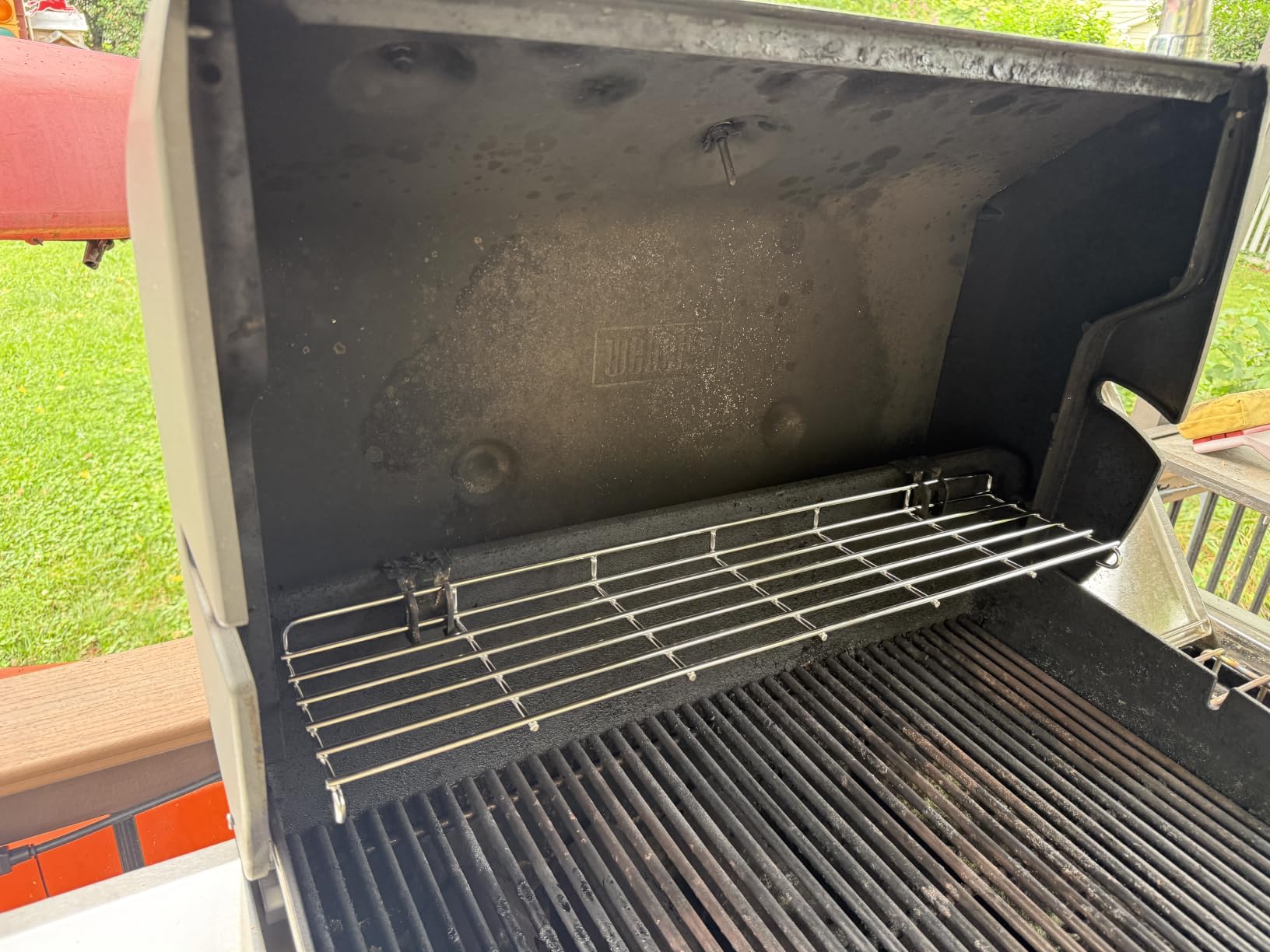 Uniflasy Adjustable Grill Warming Rack for Gas Grills and Pellet Smokers customer photo 1