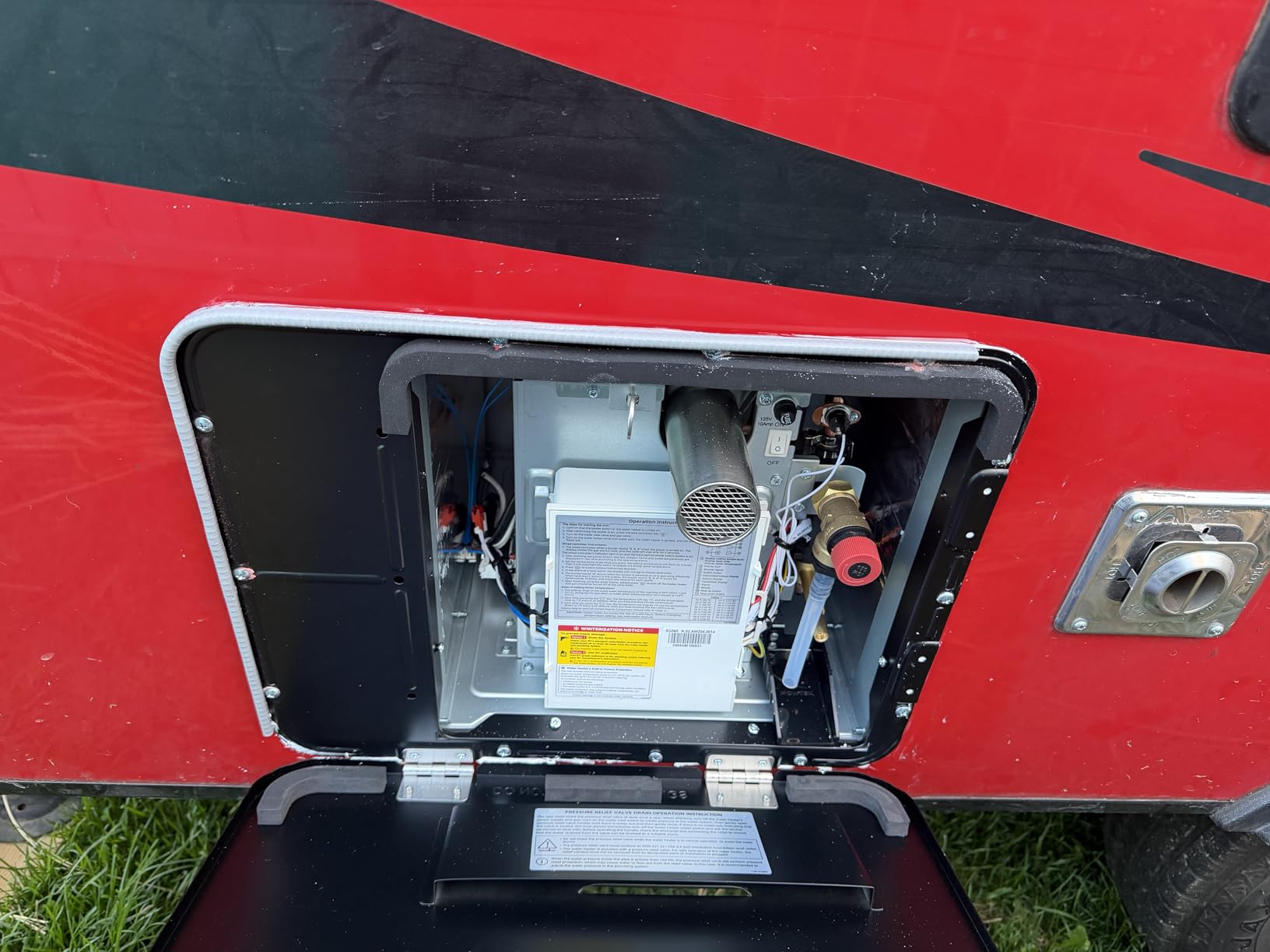 ORBEK RV Tankless Water Heater, Propane, 12V DC, For RV Family & Camper customer photo 2