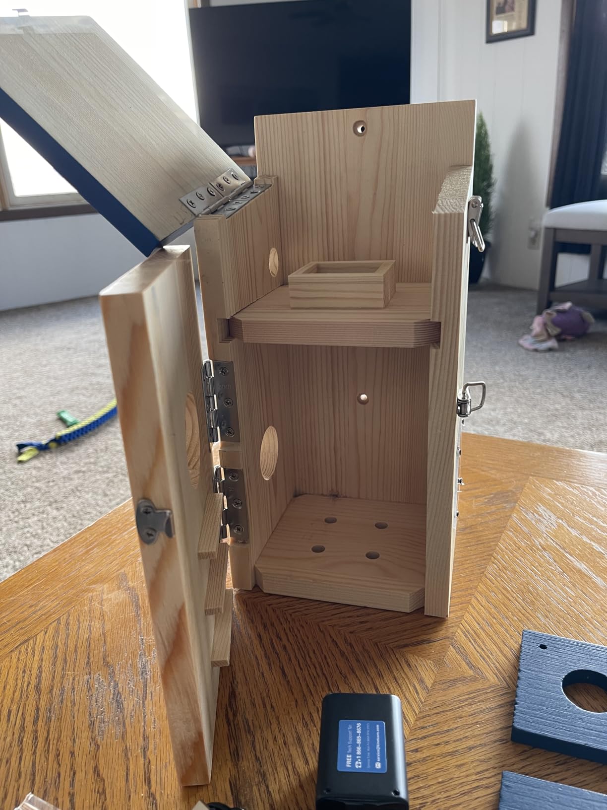 Smart Bird House with Camera Solar Powered,Bird-Safe Varnish customer photo 2
