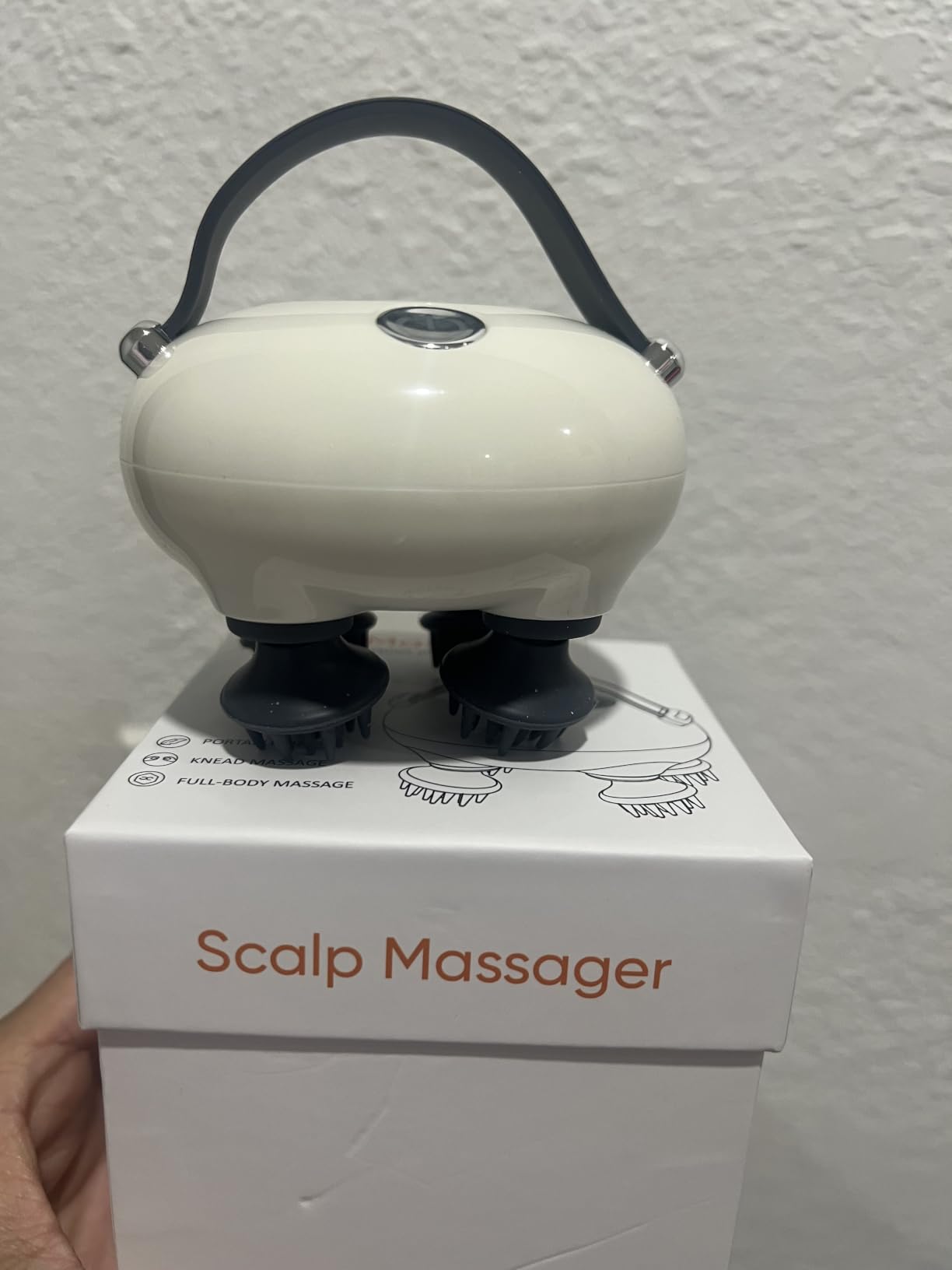 Scalp Massager, Head Massager Scalp with Tangle-Resistant Design customer photo 2