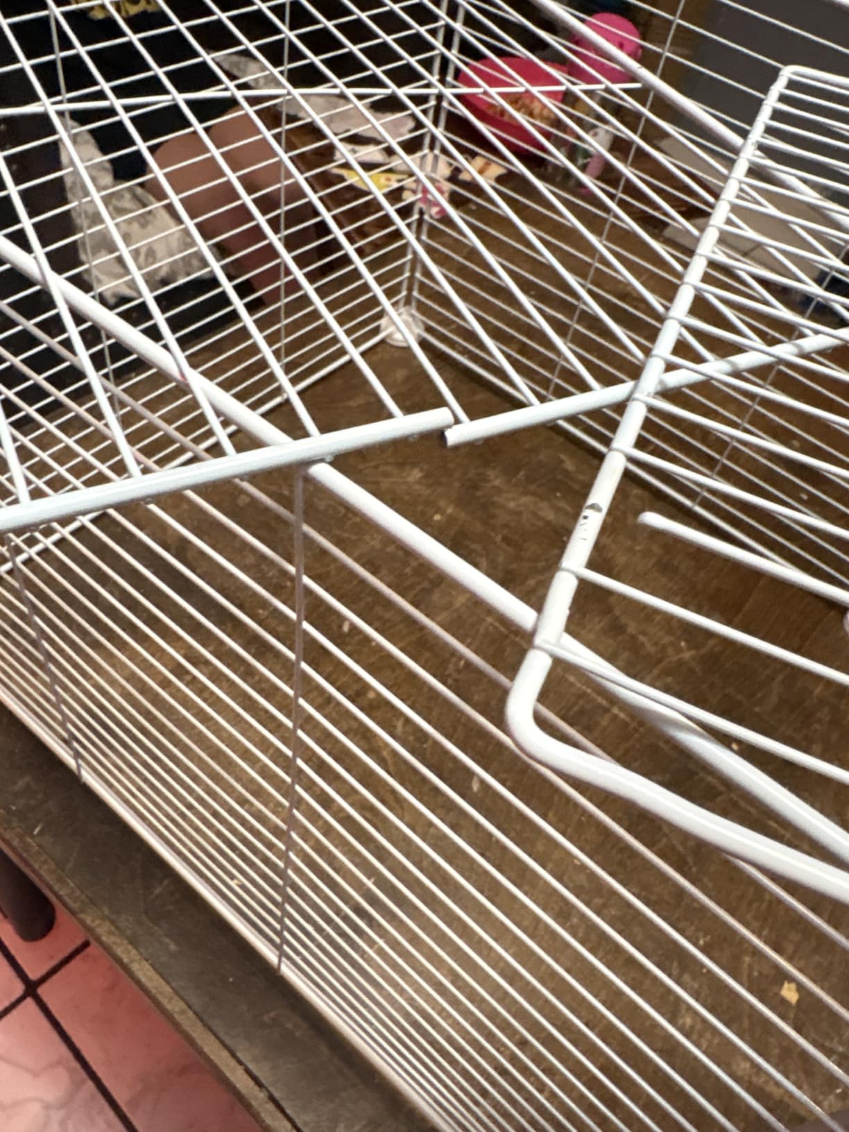 Guinea Pig Cages DIY Small Animal Playpen with Waterproof Liner, Expandable Cage for Guinea Pigs, Metal Wire Yard Fence Rabbit Cage customer photo 2