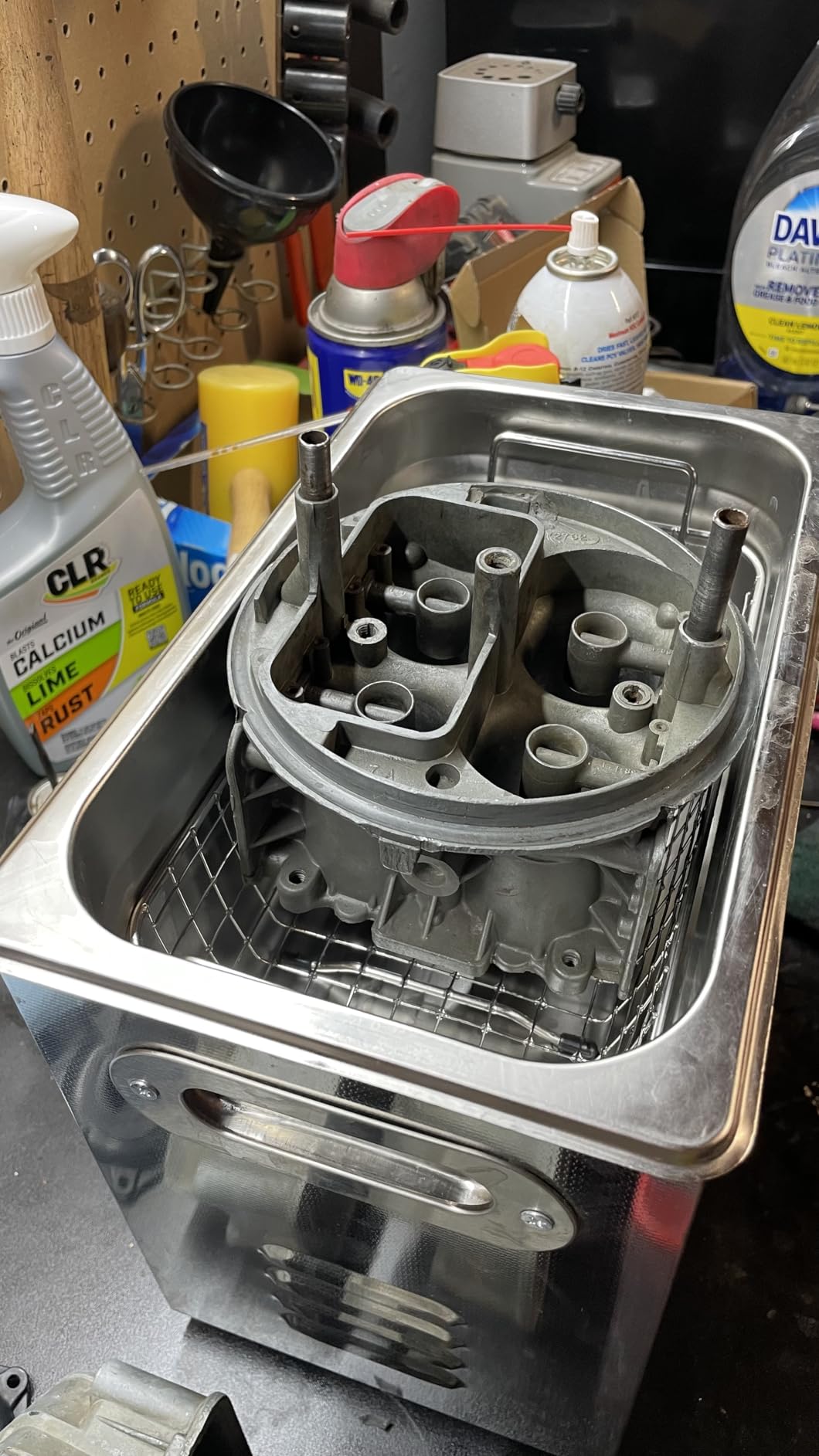 VEVOR 50L Ultrasonic Cleaner, Professional Ultrasonic Cleaner Machine with Cleaning Basket & Digital Display, 840W Stainless Steel Large Cleaning Machine with Wheels for Industrial Parts, Carburetors customer photo 1