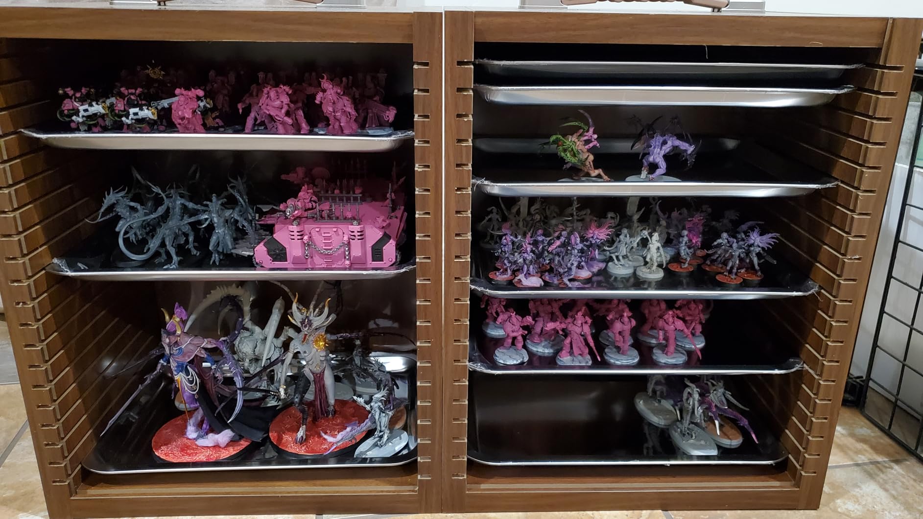 Miniature Carrying Case for Collectibles | Miniature Storage & Display Case for Figurines | Figure Model Holder & Transport Box | Also for Action Figures customer photo 2