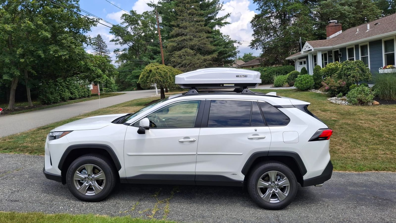 Roof Cargo Box, Dual-Side Opening Design, 14 Cubic Feet Capacity customer photo 1