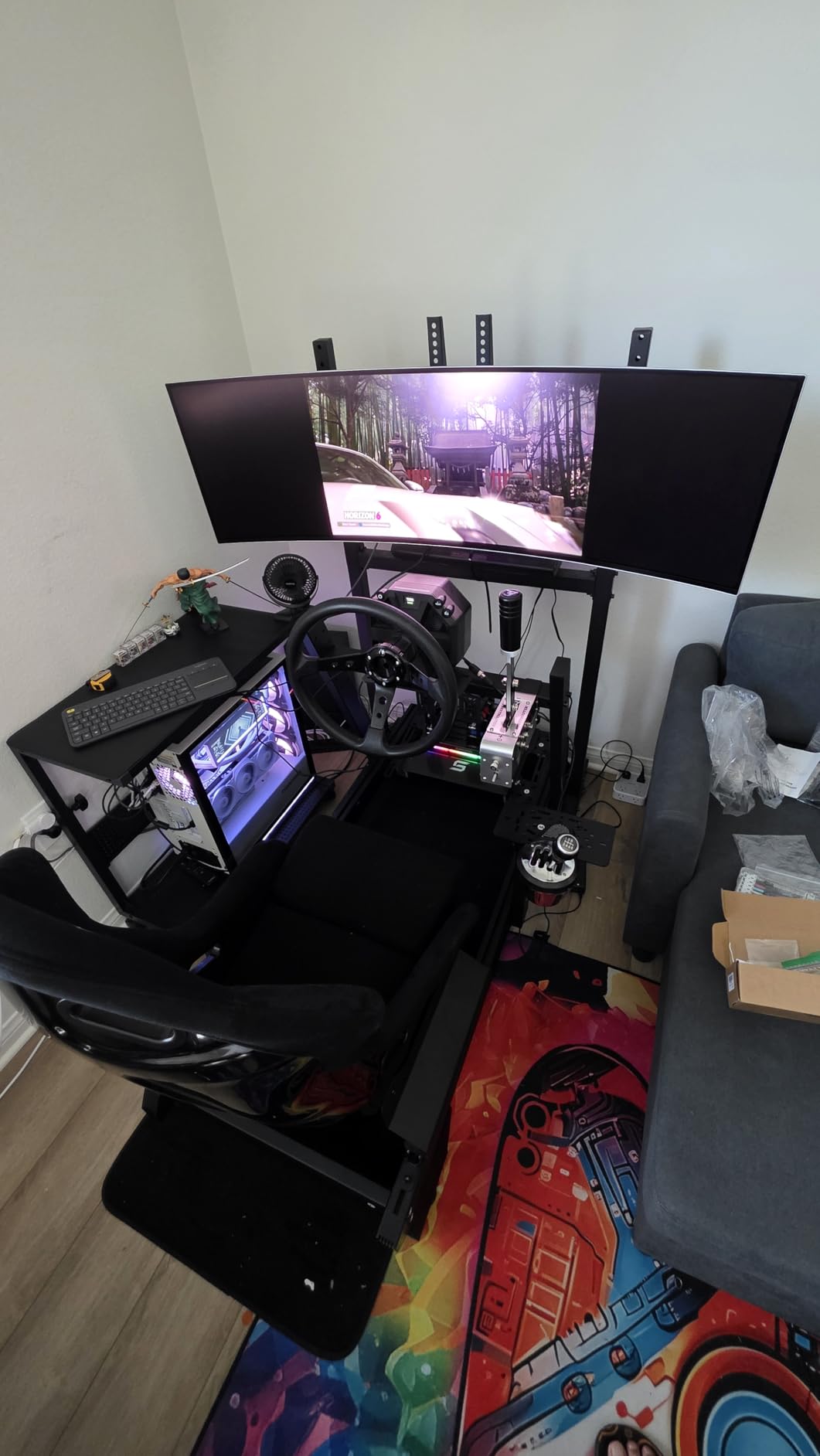SIMSONN PRO X Ultra Sim Racing Pedals PC Racing Simulator Load Cell HE Hydraulic Pedals Support Haptic Reactor (PRO X Ultra P3-H3) customer photo 1