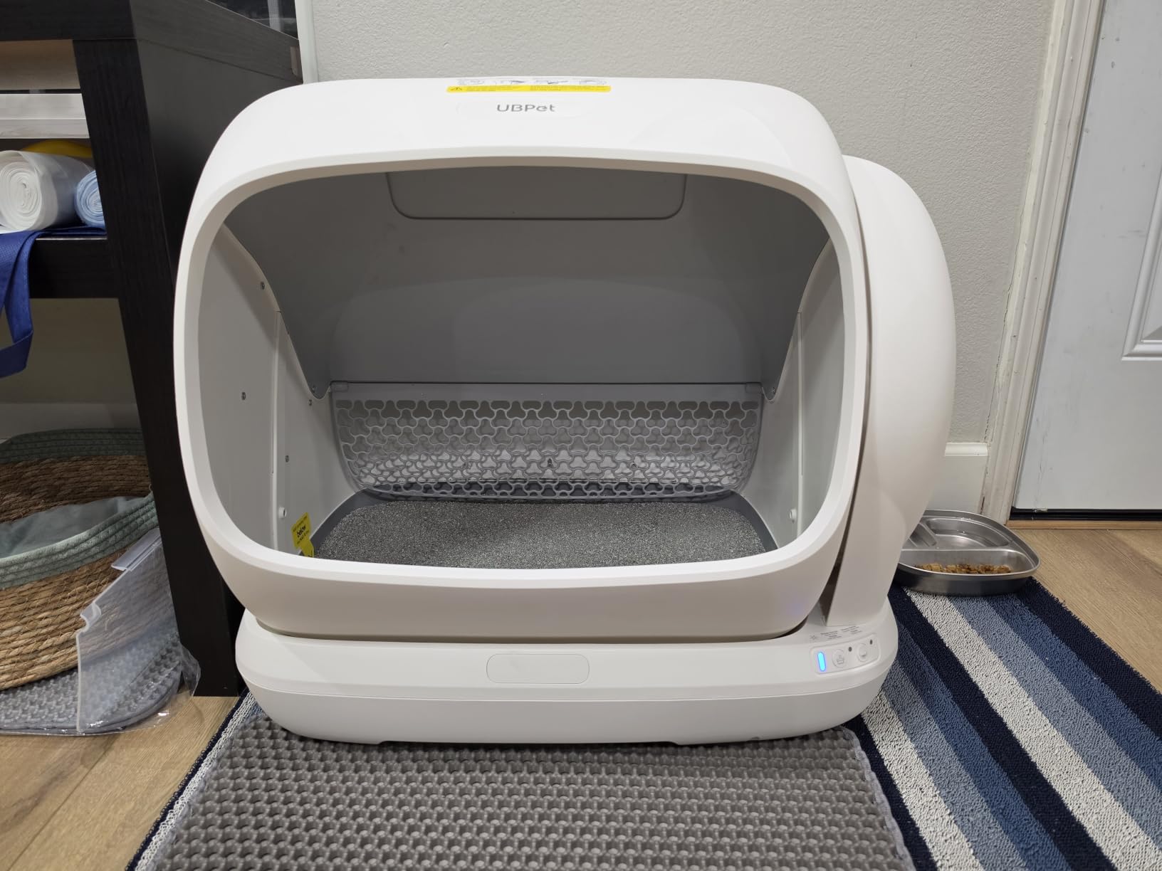 UBPET Self Cleaning Cat Litter Box, XXXL Automatic Litter Box for Multiple Cats, Weight Sensors Safety Protection, Smart APP Control, Odor Control, Works with Clumping/Bentonite Litter (XX-Large) customer photo 1