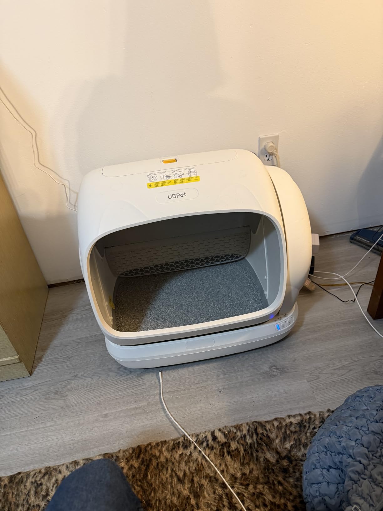 UBPET Self Cleaning Cat Litter Box, XXXL Automatic Litter Box for Multiple Cats, Weight Sensors Safety Protection, Smart APP Control, Odor Control, Works with Clumping/Bentonite Litter (XX-Large) customer photo 2