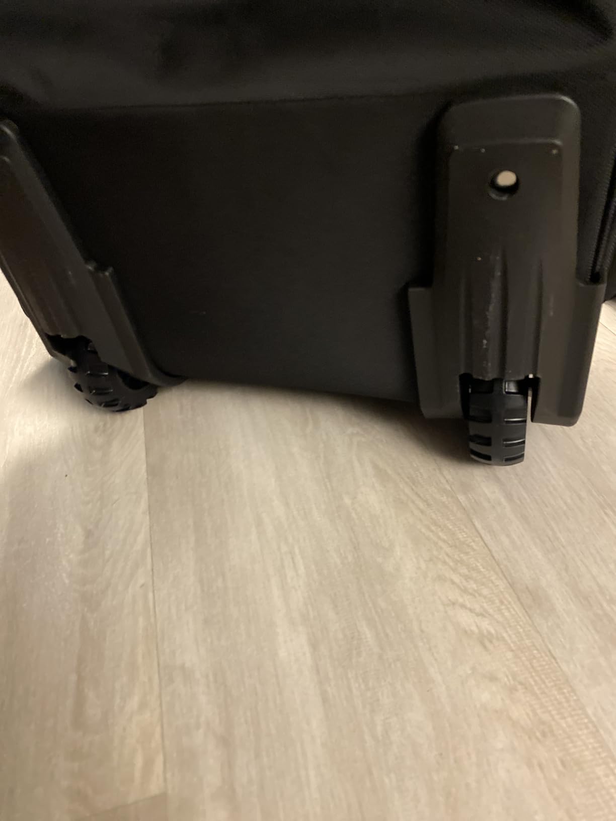 Rolling Duffle Bag with Wheels,110L/140L Expandable Soft-Sided Foldable Duffle Bag with 2 Rubber Wheels,Packable 32” Rolling Carry-On with Multi-Pockets & Compartments,(brown) customer photo 1