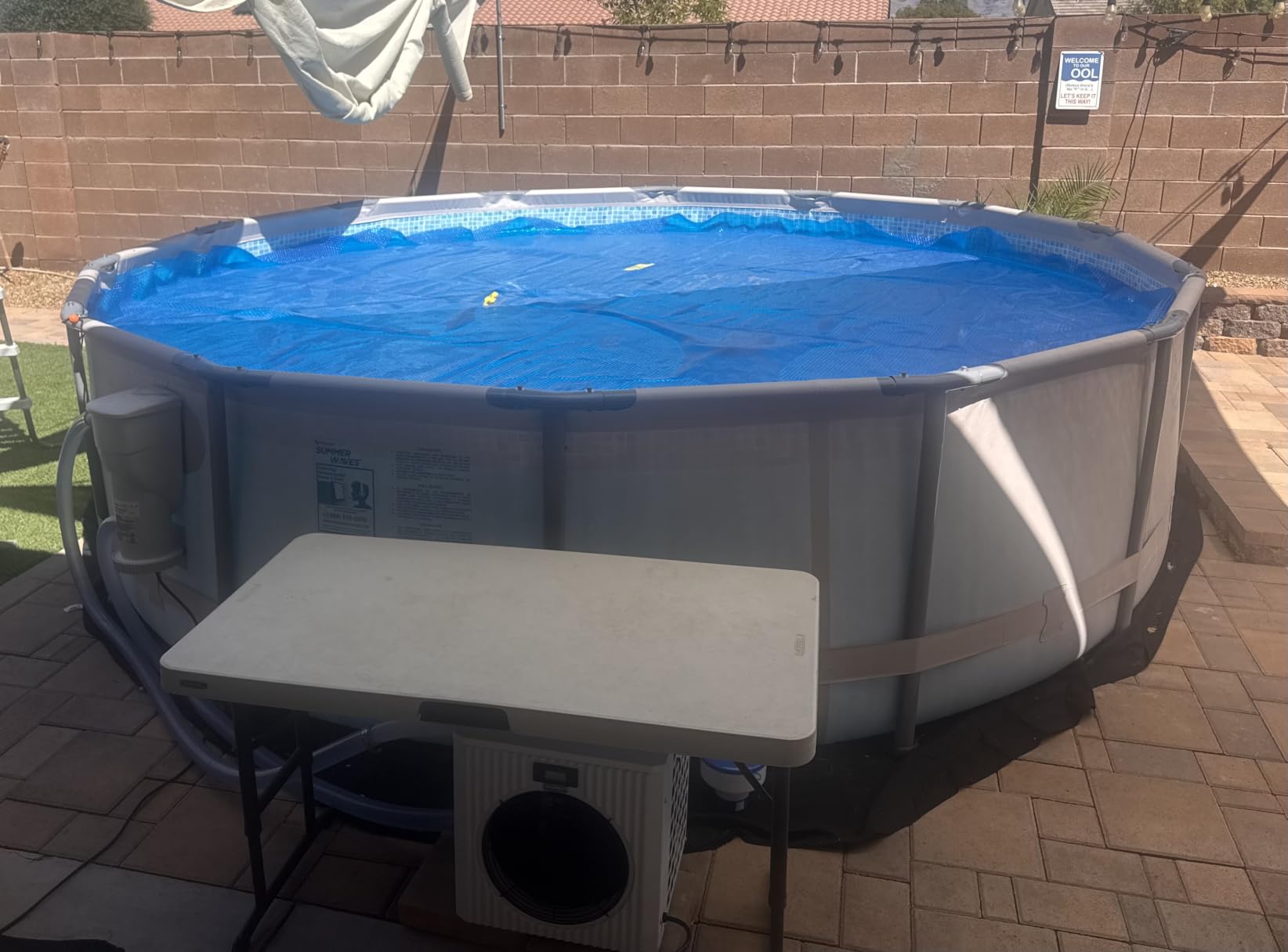 33,000 Gallons Inverter Pool Heat Pump for Inground Pools 220V customer photo 1