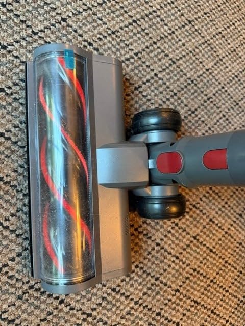 Cordless Vacuum Cleaner, 55KPA 650W 70Mins Stick Vacuum Cleaners for Home with Motorized Bed Brush, Flexible Hose, LED Touchscreen, Auto Mode, Self-Standing & Wall Mount, for Pet Hair Carpet Floor customer photo 2