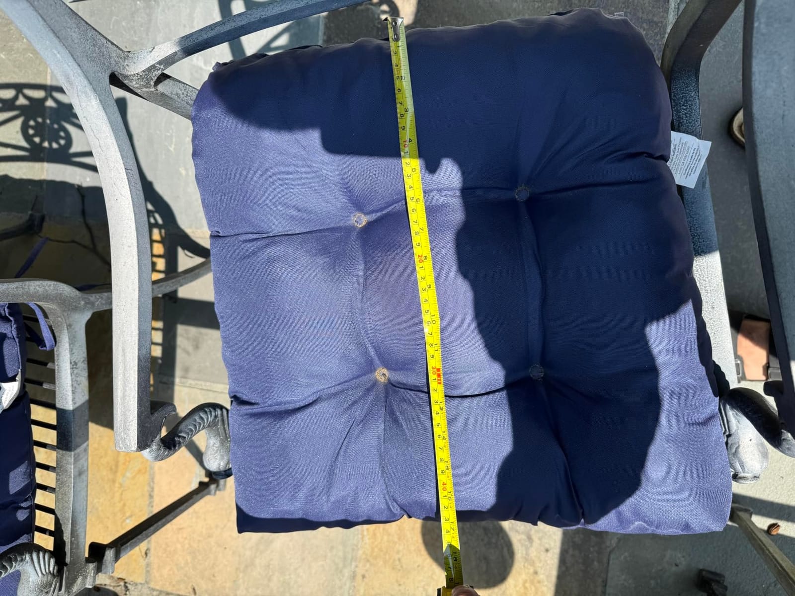 IASEAHK Outdoor Chair Cushions Set of 2, 19