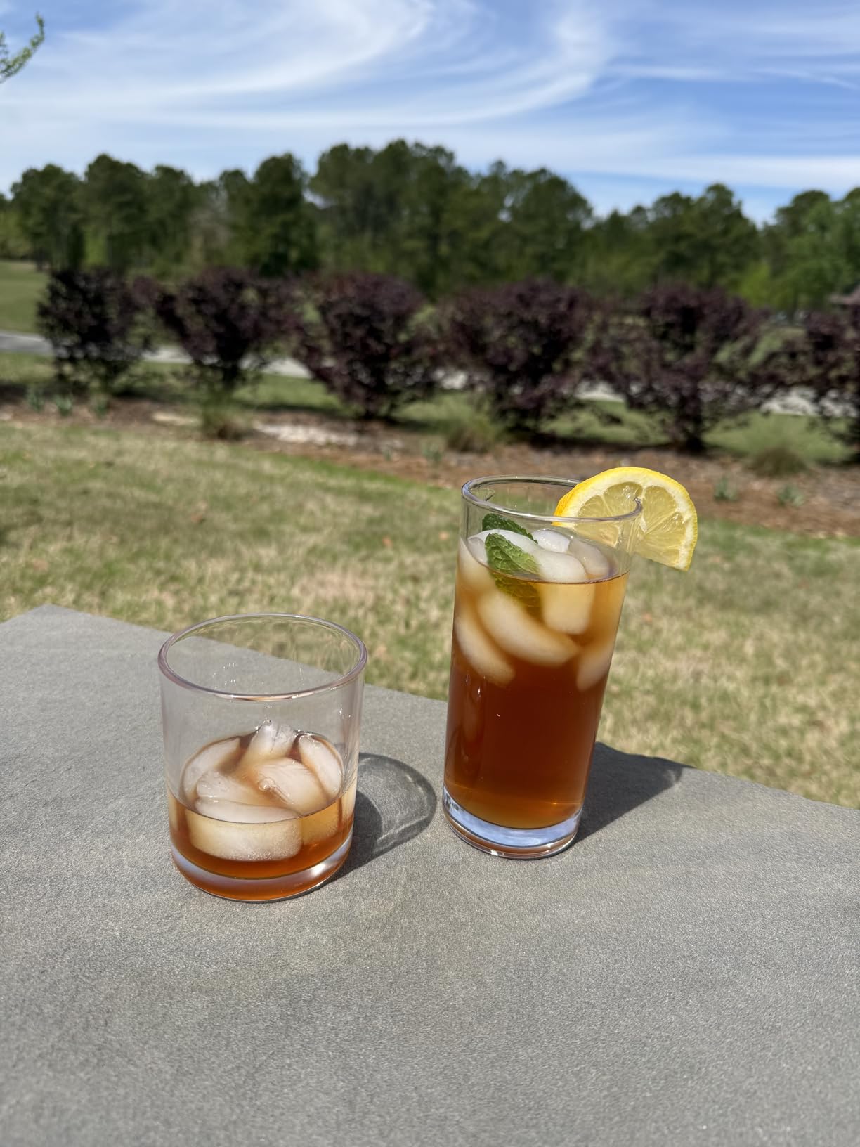 Everyday Drinking Glasses Set of 8, 14oz Tall Glass Cups & 10.5oz Short Dof Glasses Glass Water Cups, Hurricane Tumbler Drinkware for Cocktail, Iced Coffee, Beer, Tea, Wine, Whiskey customer photo 1