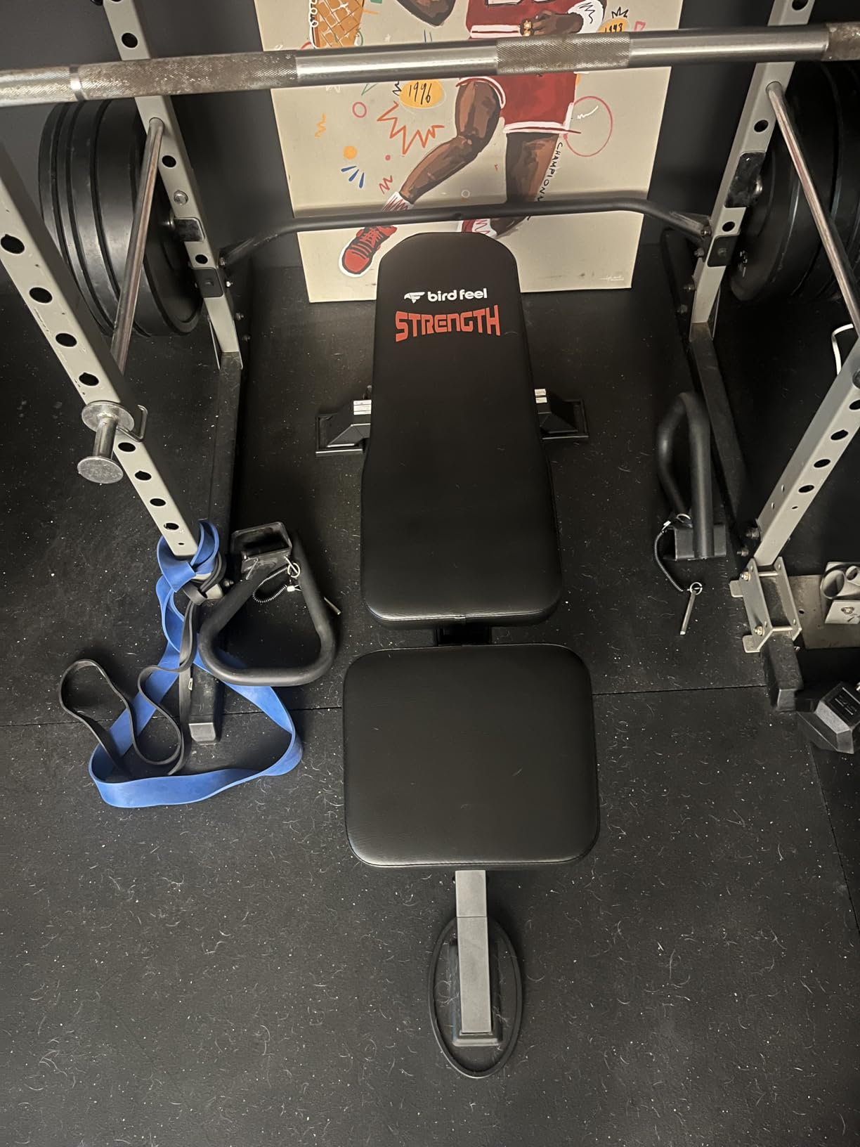 Adjustable Weight Bench, 1800LBS Heavy Duty Workout Bench for Home Gym | Commercial Strength Training Bench with Removable Leg Holder, Supports Full Body Workouts with Flat Incline Decline Sit Up customer photo 2