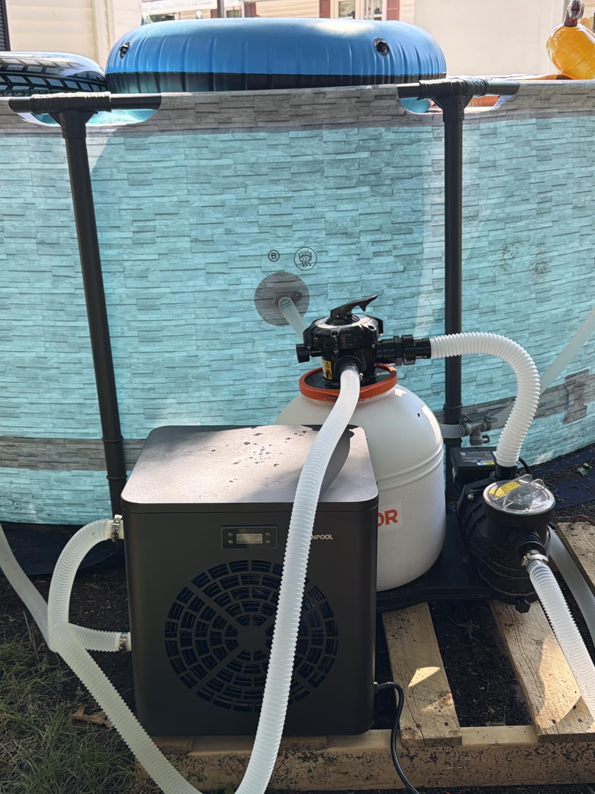 Swimming Pool Heater for Inground Pool 105000BTU customer photo 1