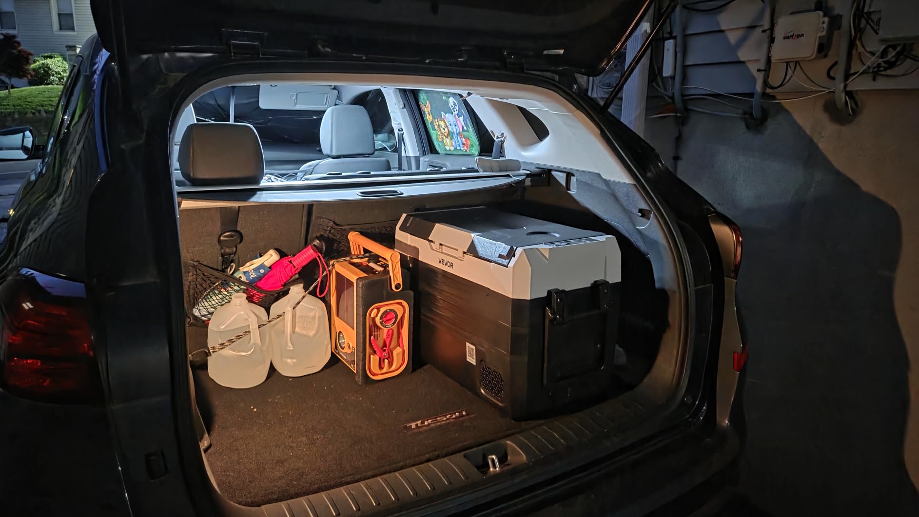 VEVOR Car Refrigerator, DC 12/24V AC100-240V Compressor Electric Cooler, -4°F to 68°F Truck Refrigerator with APP Control, Wheels & Dual Zone, 58 QT Cars Cooler for RVs, Boats, Camping, Fishing customer photo 1