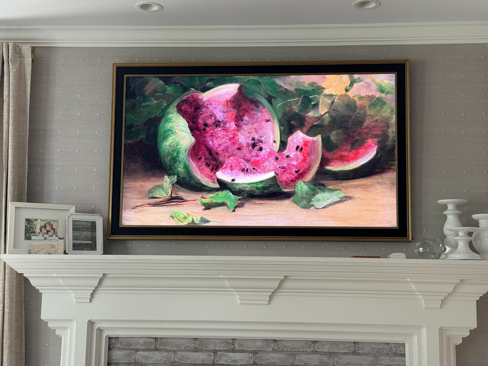 Samsung 85-Inch Class The Frame Pro LS03HW Series Samsung Vision AI Smart TV (2026 Model, 85LS03HW) Glare Free with Neo QLED, Wireless One Connect, Slim Fit Wall Mount Included, Alexa Built-in customer photo 1