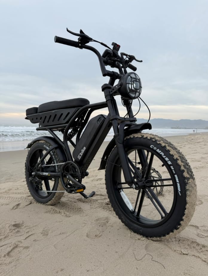 Electric Bike for Adults,48V Removable Battery Retro Ebike,28MPH Top Speed customer photo 2