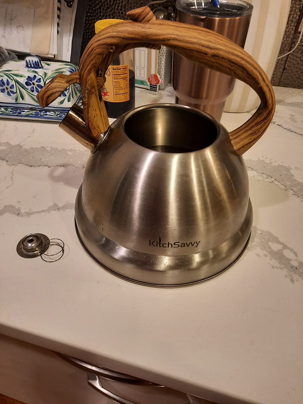 3.2 QT Solid Copper Whistling Kettle | Large Capacity & Cool-Touch Handle customer photo 1