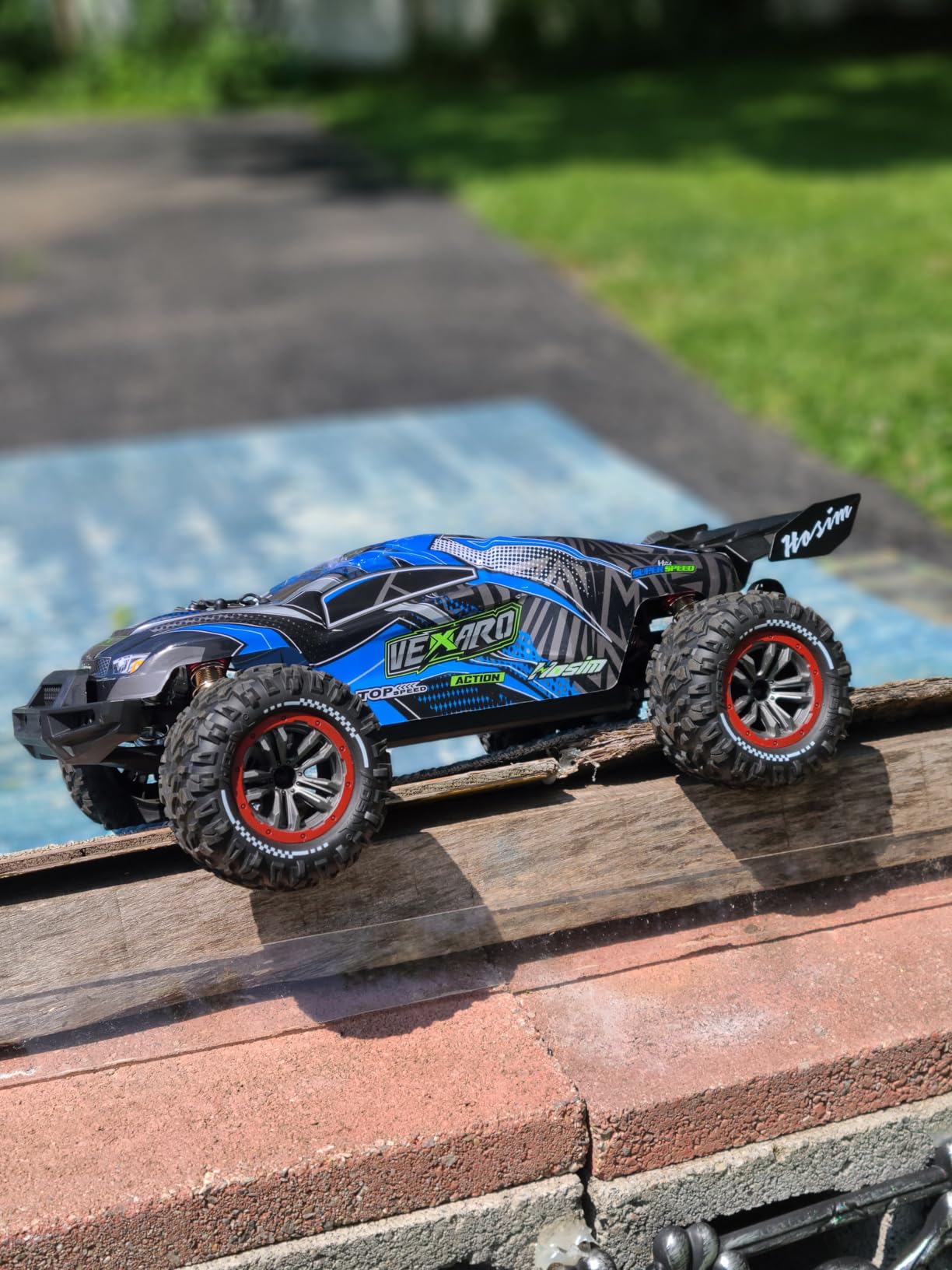 Hosim 1:8 Fast Brushless RC Cars for Adults 45+ MPH Hobby RC Truck customer photo 1