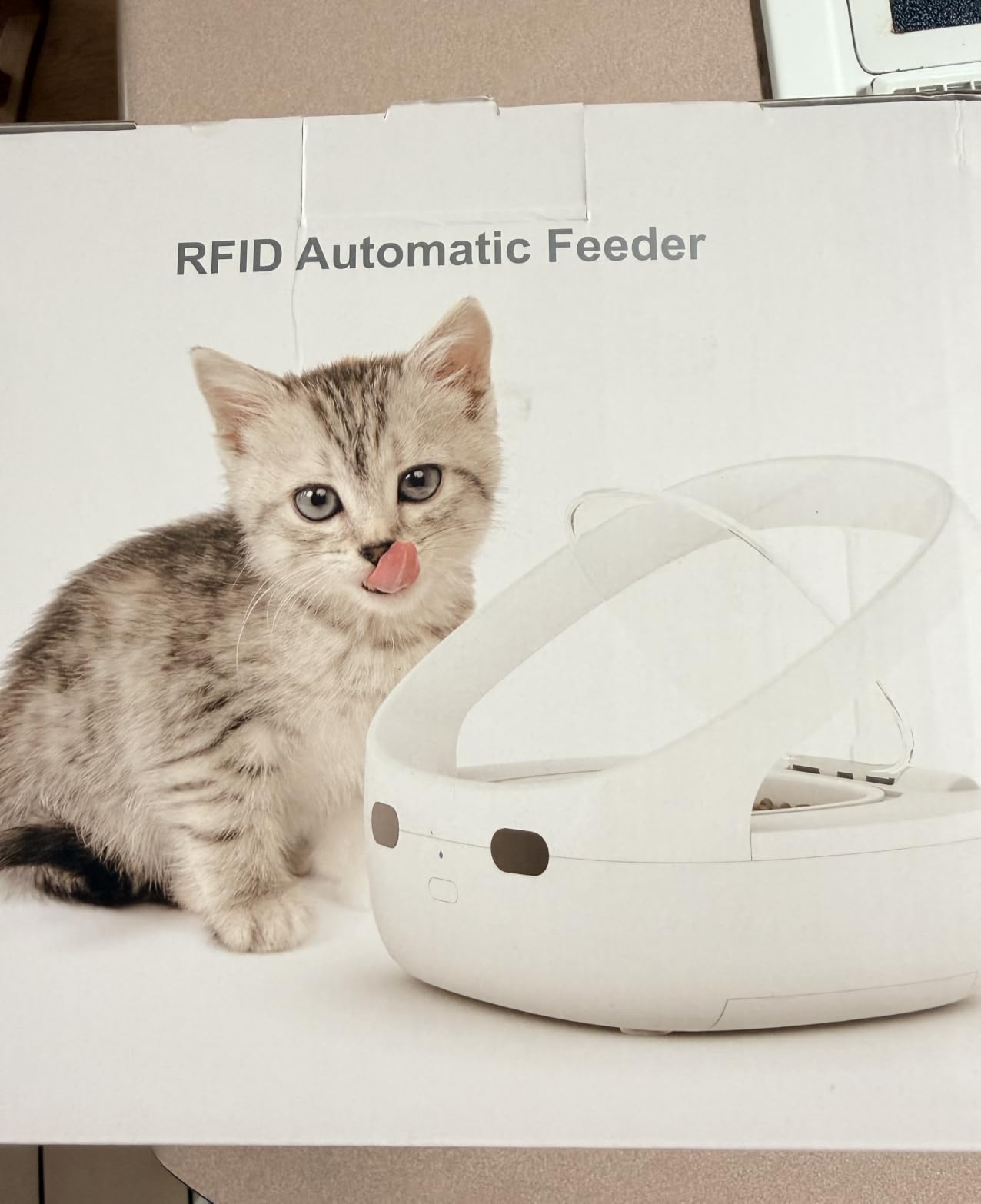 RFID Collar Cat Feeder for Multi-Cat Homes, Helps Reduce Stealing customer photo 2