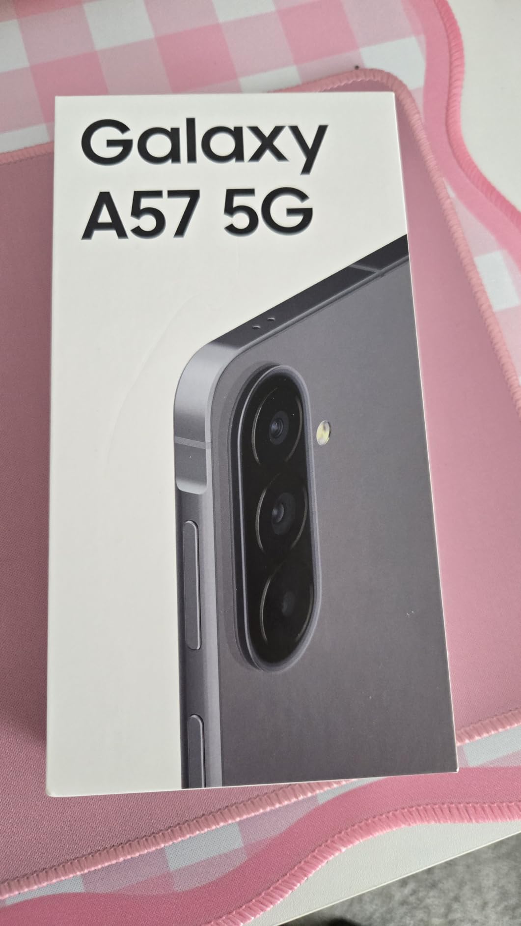 Samsung Galaxy A57 5G (2026), Unlocked Android Smartphone, 128GB, AMOLED Display, Triple Camera, IP68, 5000mAh Battery, US Version, US 1 Yr Warranty, Awesome Gray customer photo 1