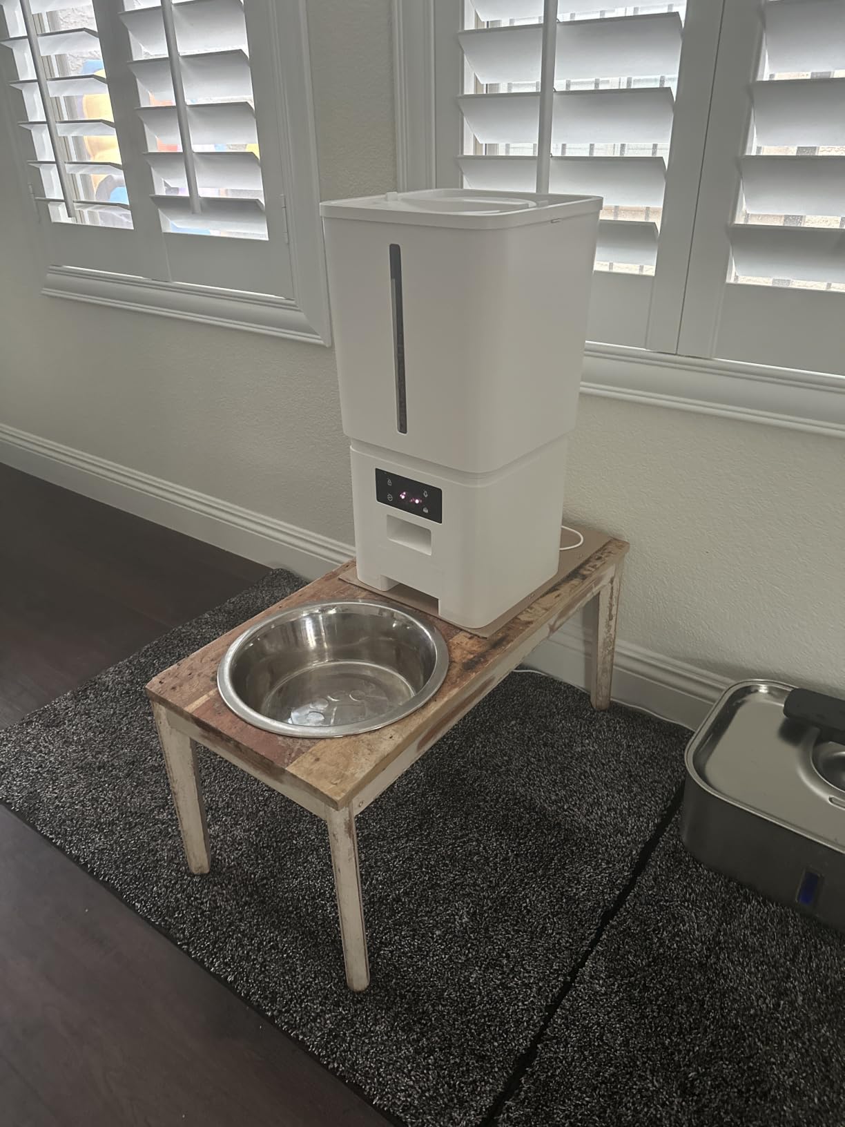 Gwozn Automatic Dog Feeder Large Breed: 15L/63-Cup Capacity for 23mm Kibble customer photo 2