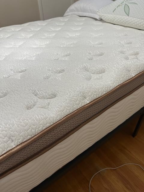 BedStory Extra Firm Mattress Queen - 14 Inch Hybrid Mattress for Back Lumbar Pain Relief - Low Motion Transfer & Individually Pocketed Springs, CertiPUR-US, 365 Nights Trial customer photo 1