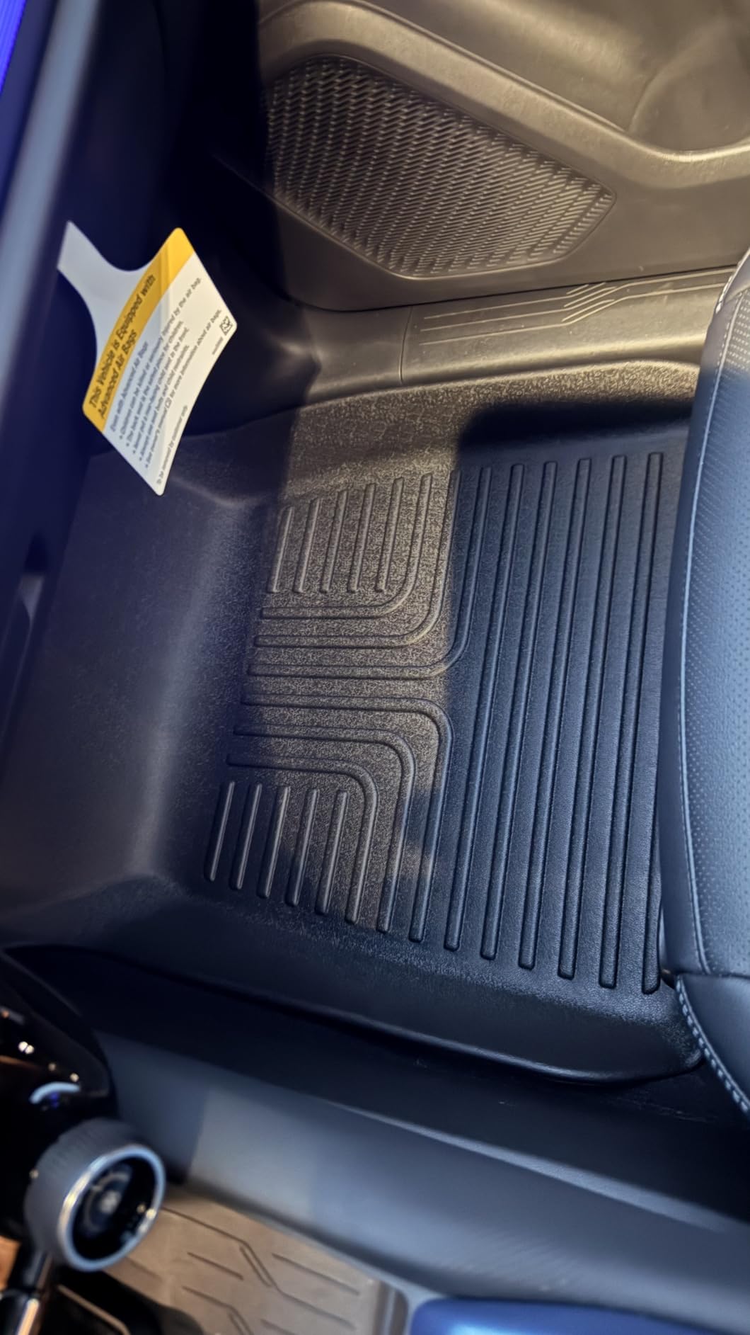 Floor Mats & Cargo Liner for Toyota Highlander 2008-2013 (Non Hybrid) All Weather Automotive TPE Floor Liners Set Anti-Slip Waterproof Accessories (Car Mats+Trunk Mat) customer photo 1