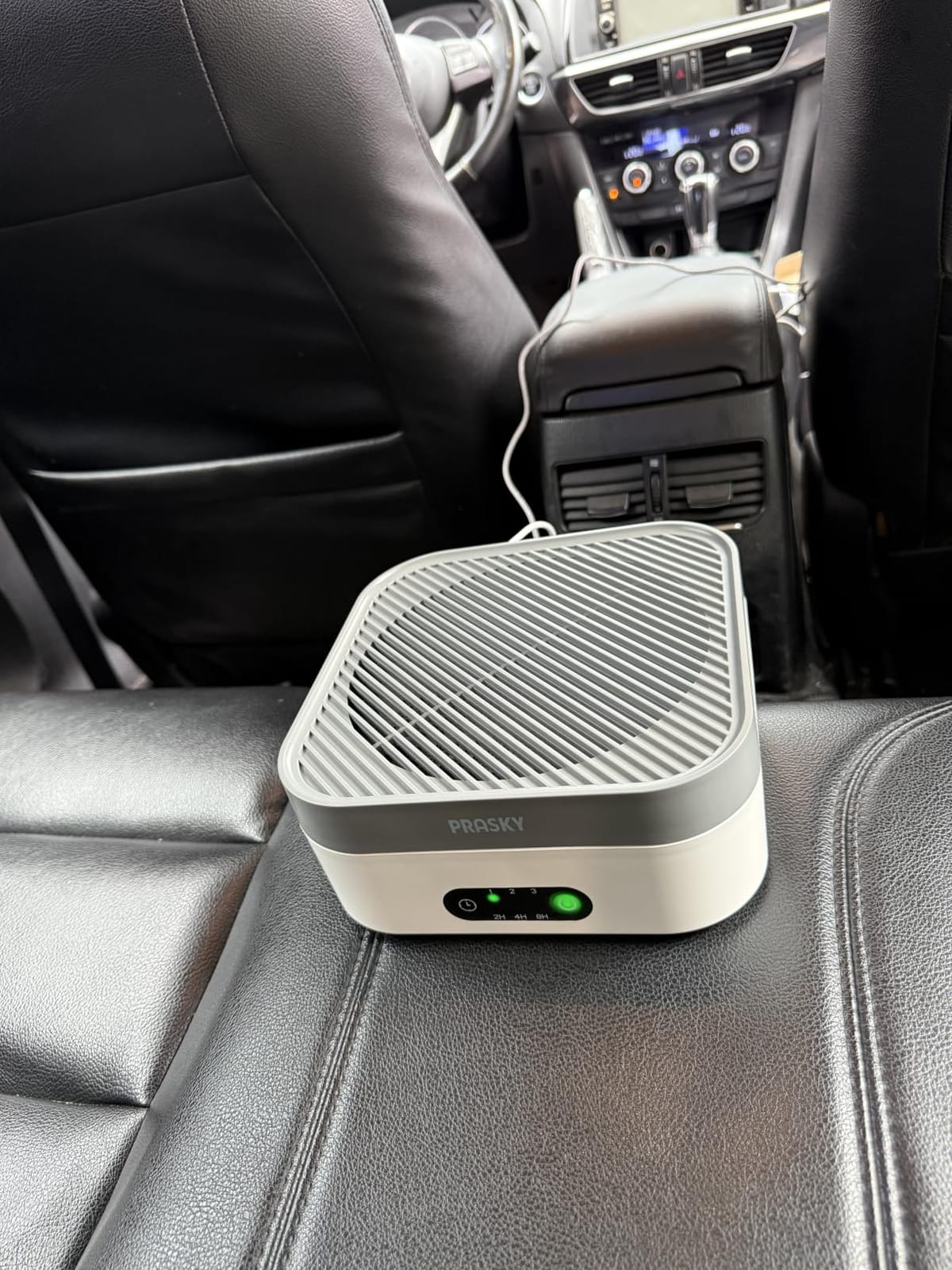 Air Purifiers for Home, Plug-in, H13 True HEPA Filter Captures Smoke Odor Pet Dander, Portable Quiet Car Air Purifier for RV/Desk/Bedroom/Office, Covers up to 600 Ft², Timer - 1 Filter customer photo 1