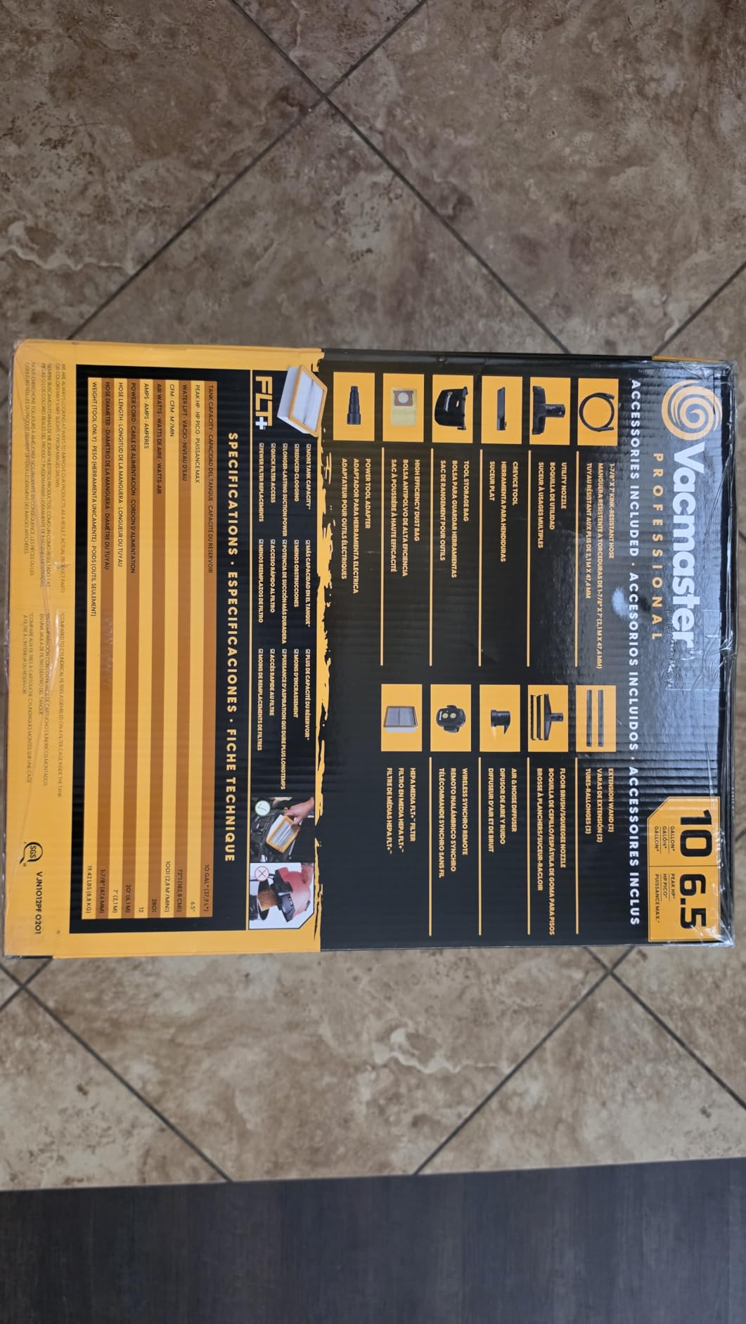 Vacmaster Professional Beast VJN1012PF 0201 FLT+10-Gal Wet/Dry Vac Synchro customer photo 1