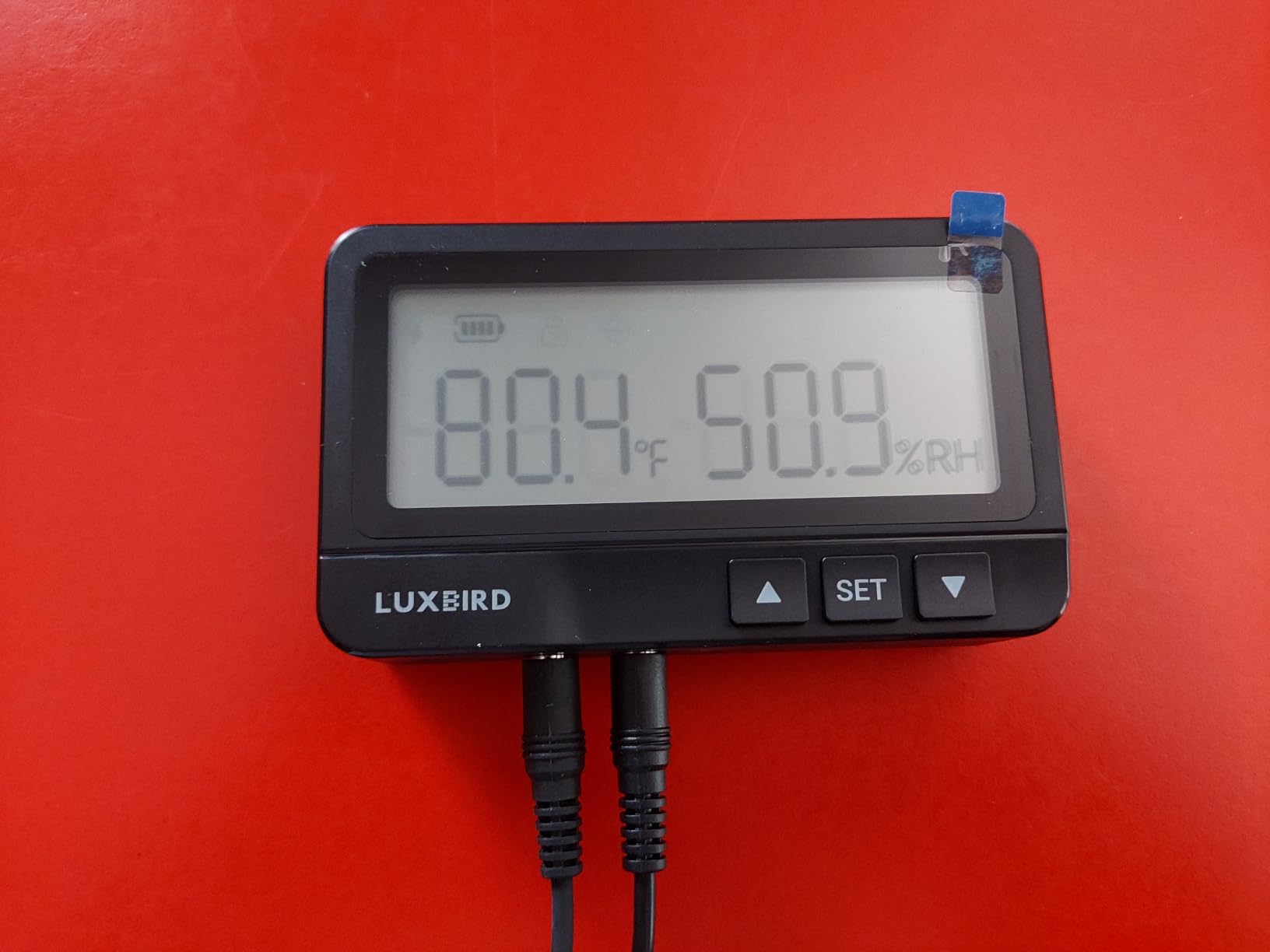 LUXBIRD WiFi Temperature Humidity Controller Dual Outlet 1200W for Reptile | Dual 1200W outlets, WiFi App control, dual sensors dual LED displays, reptile greenhouse grow tent, 2-year warranty customer photo 2