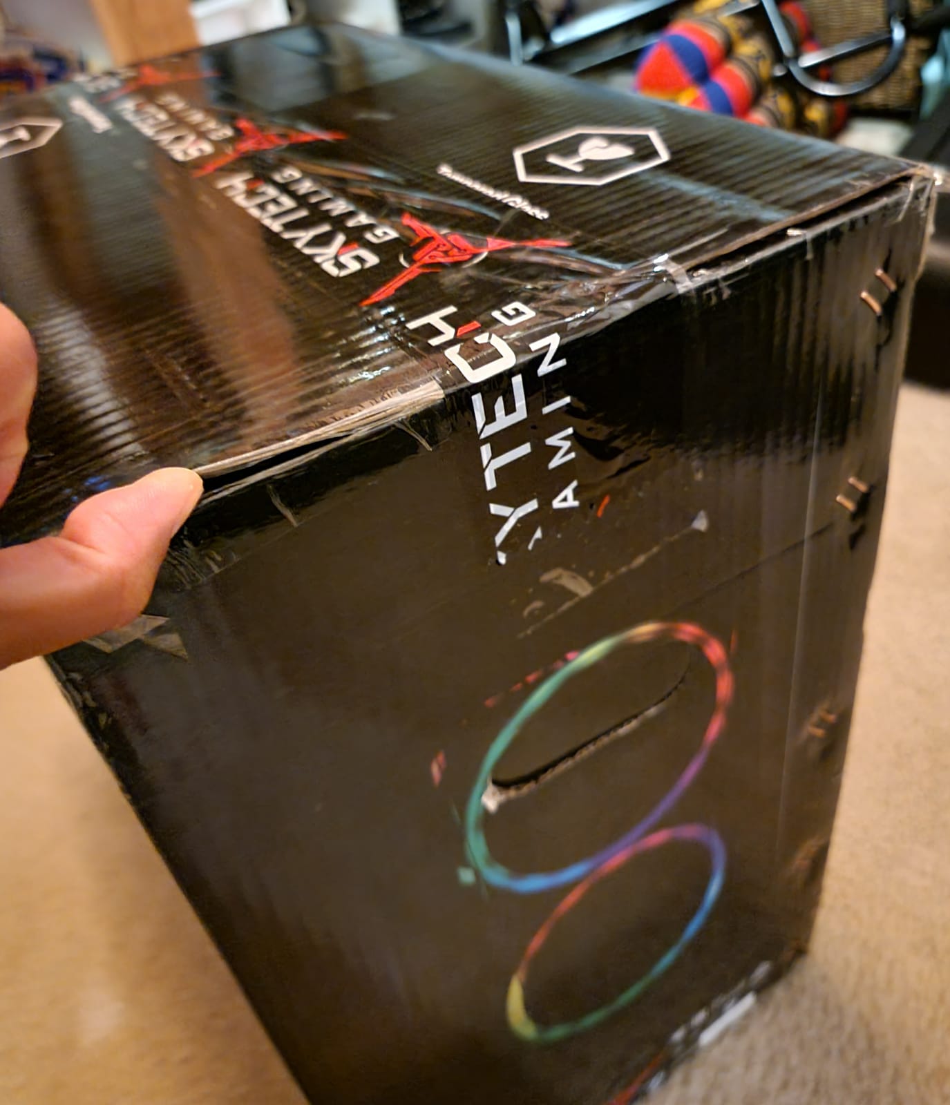 Skytech Gaming PC Azure 3, Ryzen 7, RTX 5060, 16GB RAM, 1TB SSD customer photo 1