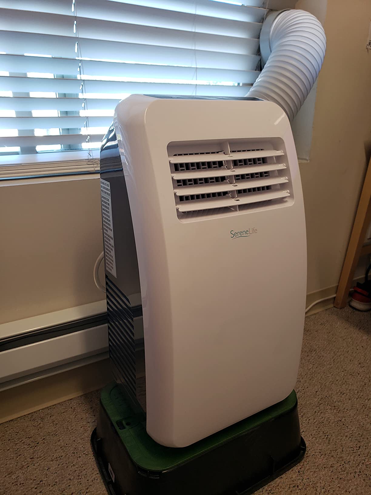 SereneLife Portable Air Conditioner 8000 BTU With WIFI | 3-in-1 Cooling, Fan and Dehumidifier | 24-H Timer up to 350 sq ft Coverage | AC Unit for Bedroom, Home & Office | Window Kit & Remote customer photo 2