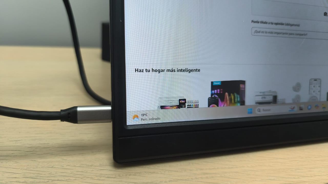 Yxk Portable Monitor 16 inch 1200P 144Hz IPS HDR Ultra-Slim Gaming Monitor customer photo 2