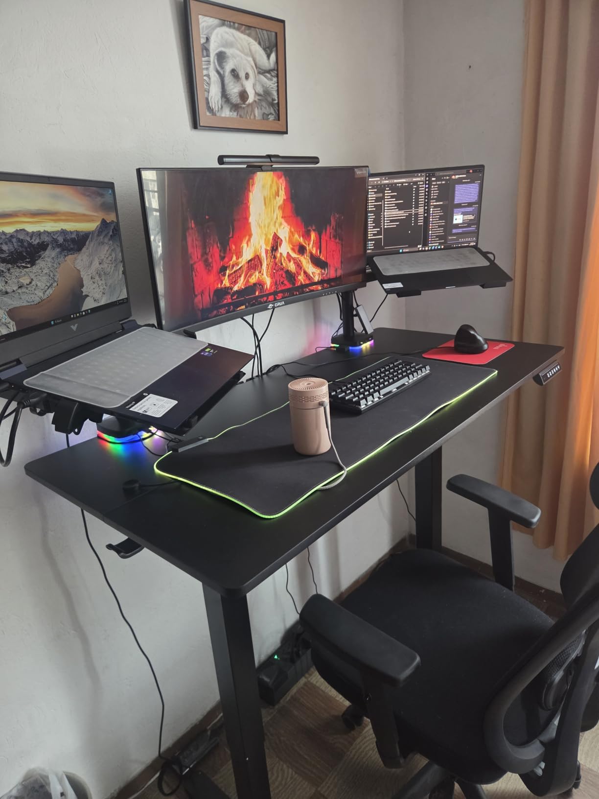 8K DisplayPort KVM Switch 2 Monitors 2 Computers, 4K@144Hz Dual Monitor KVM customer photo 1