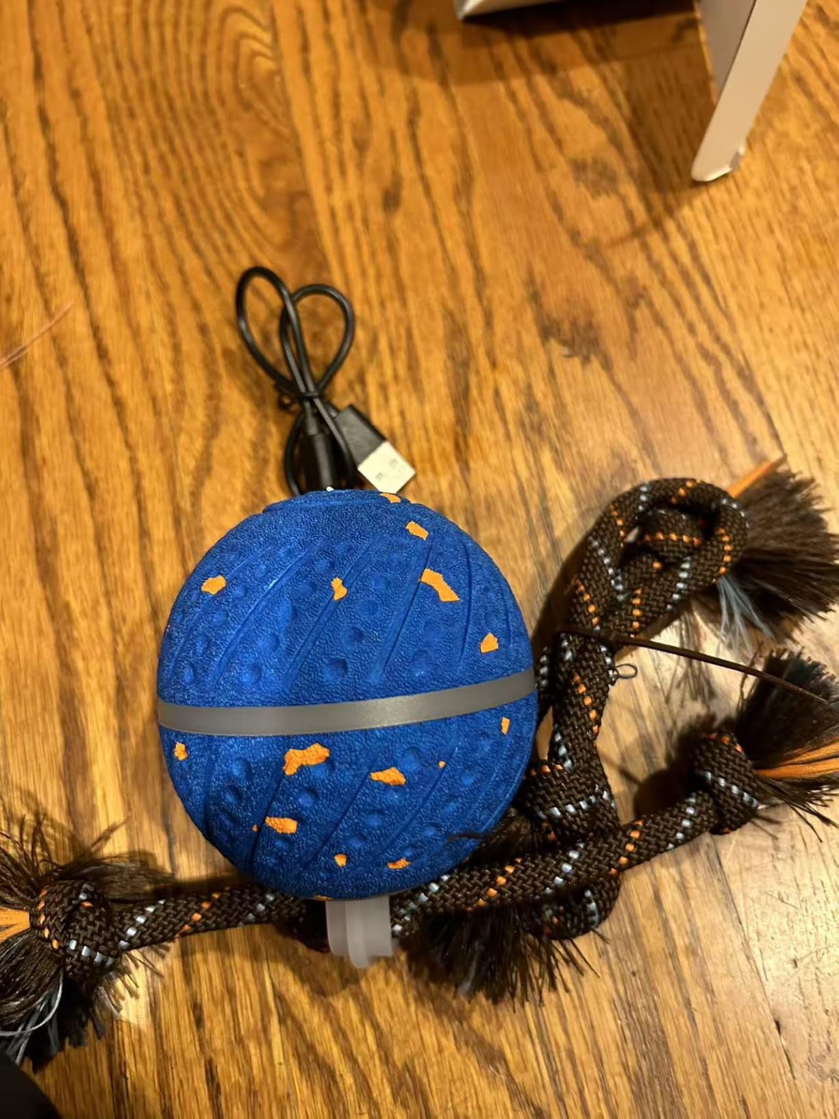Smart Interactive Dog Toys Ball for Aggressive Chewers Medium Large,E-TPU customer photo 1