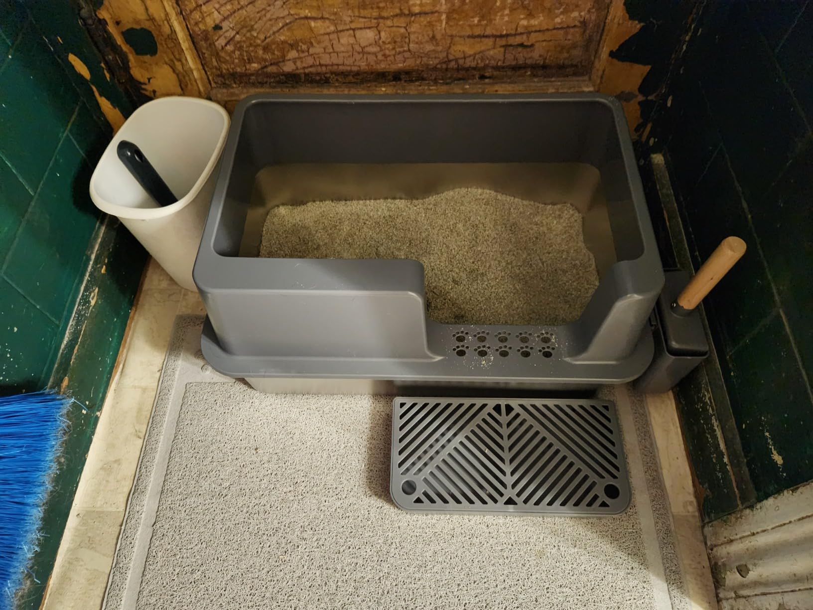 Happypaw XXXL Open-Top Automatic Self Cleaning Litter Box for Multiple Cats customer photo 2