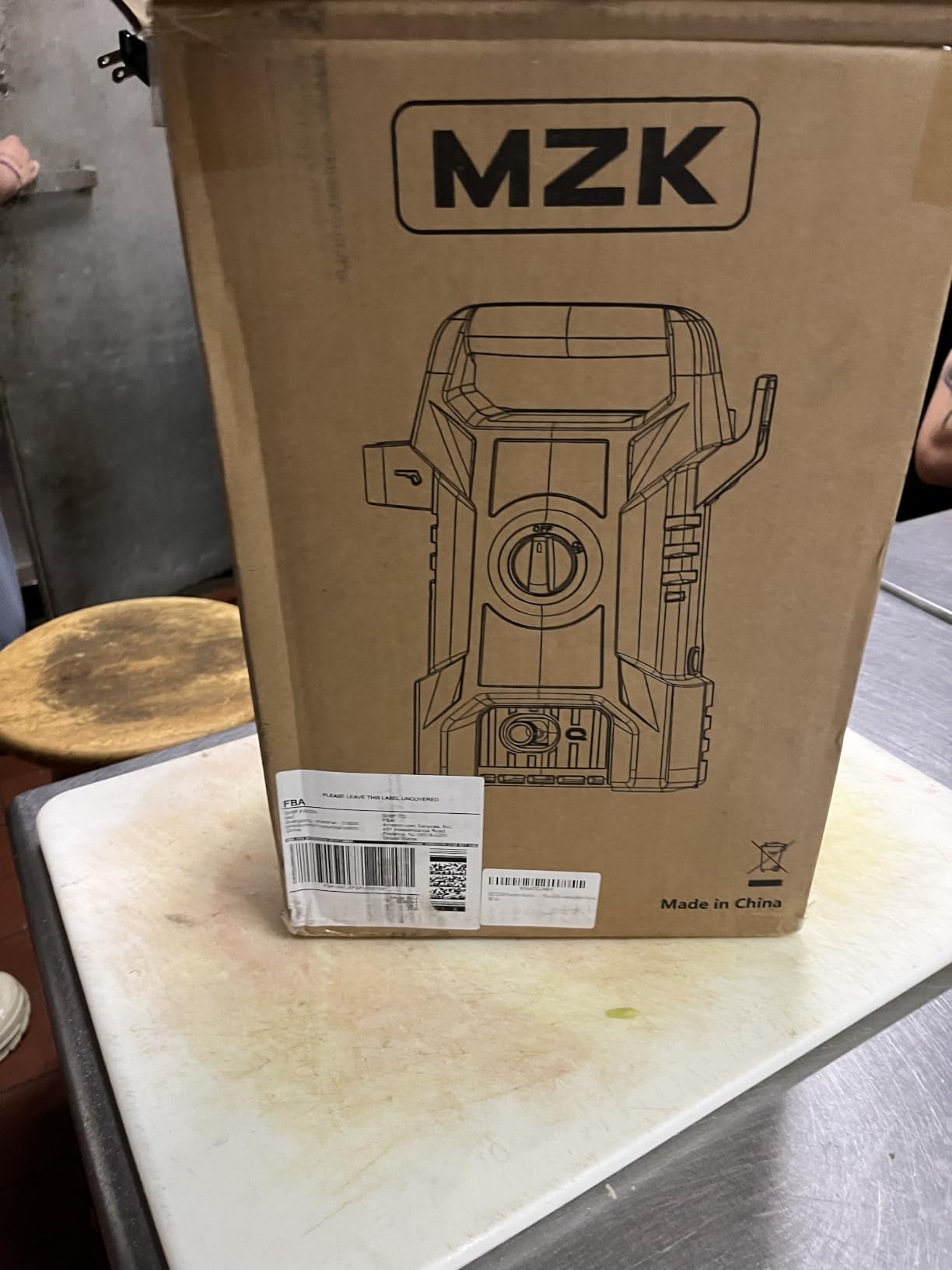 MZK Lightweight Pressure Washer, Portable Power Cleaner with Foam Cannon | High Pressure Cleaning Machine with 4 nozzles for cars, patios, fences, driveways, and home outdoor cleaning customer photo 1