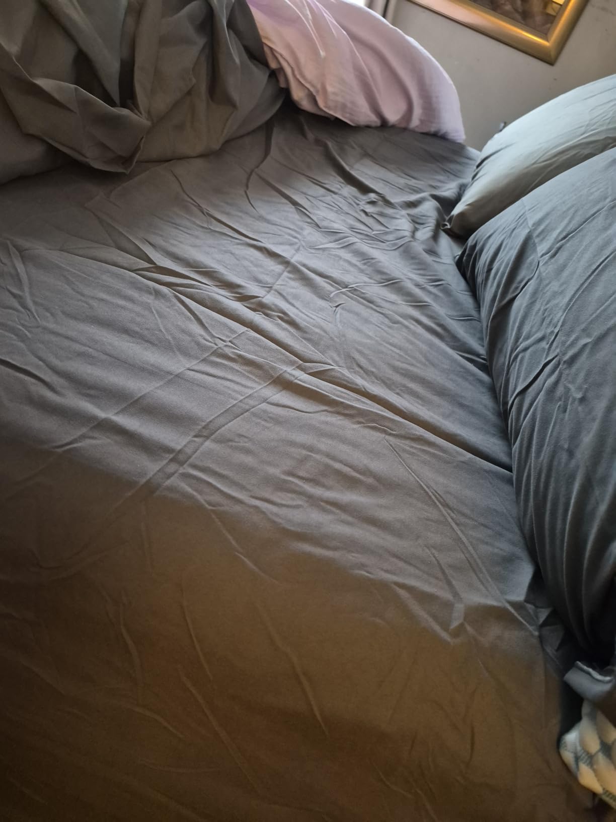 King Size Mattress Extra Firm - 14 Inch Gel Memory Foam Mattress King - Optimal Lumbar Support & Motion Isolation, CertiPUR-US Certified Non-Toxic Materials, 365 Nights Trial customer photo 2