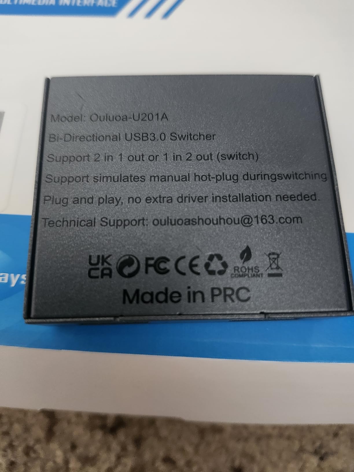 USB C KVM Switch 2 Monitors 1 Desktop and 1 Laptop, Dual Monitor KVM Switch Docking Station customer photo 2