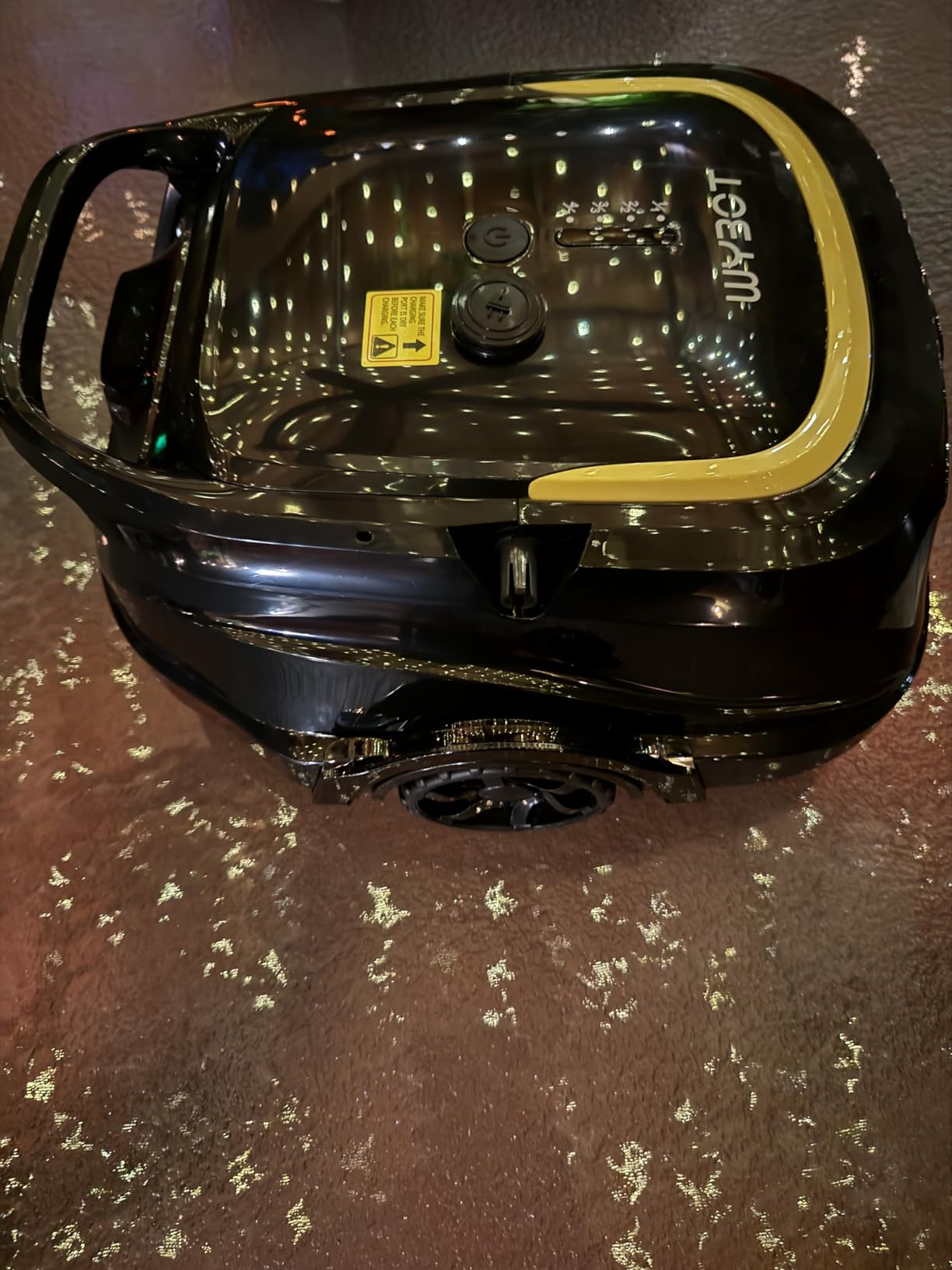 WYBOT A1 Cordless Pool Vacuum Robot for Above Ground Pool, Greyblue customer photo 1