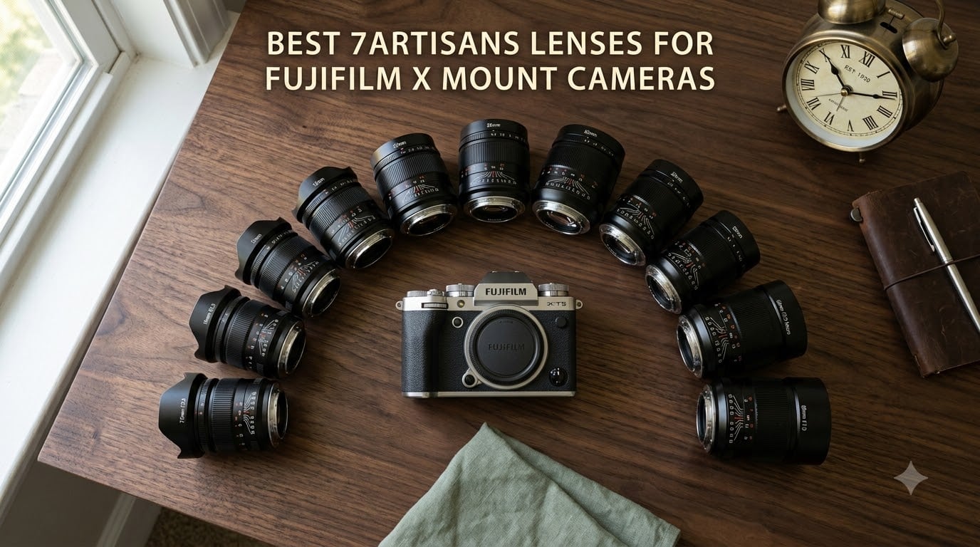 best 7artisans lenses for fujifilm x mount cameras