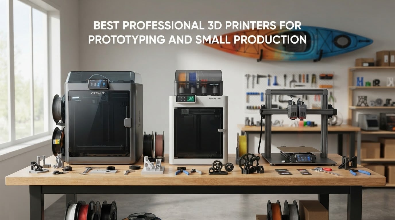 best professional 3d printers for prototyping and small production