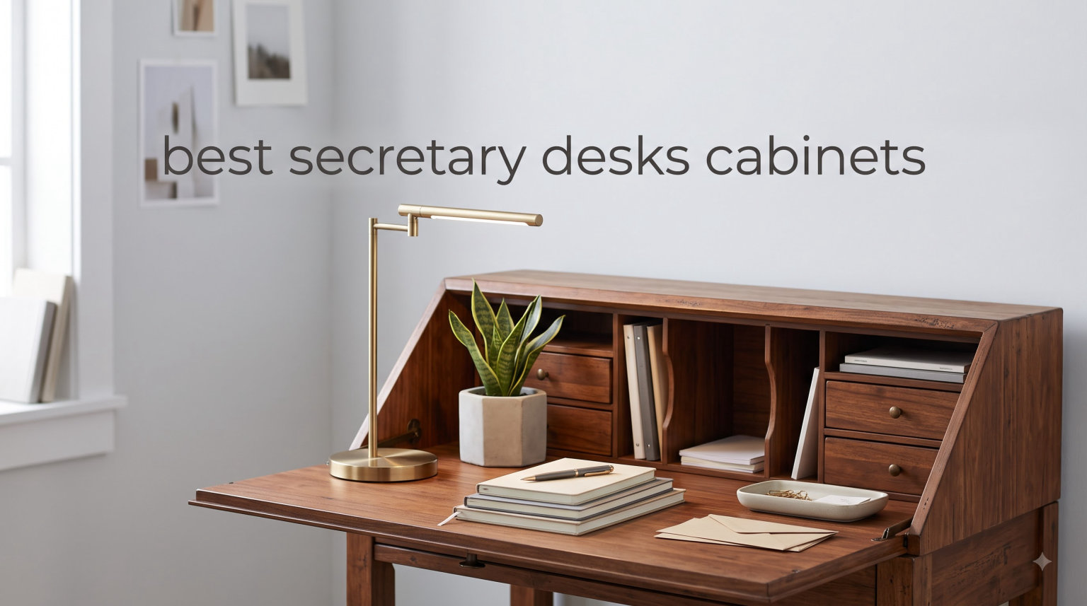 best secretary desks cabinets