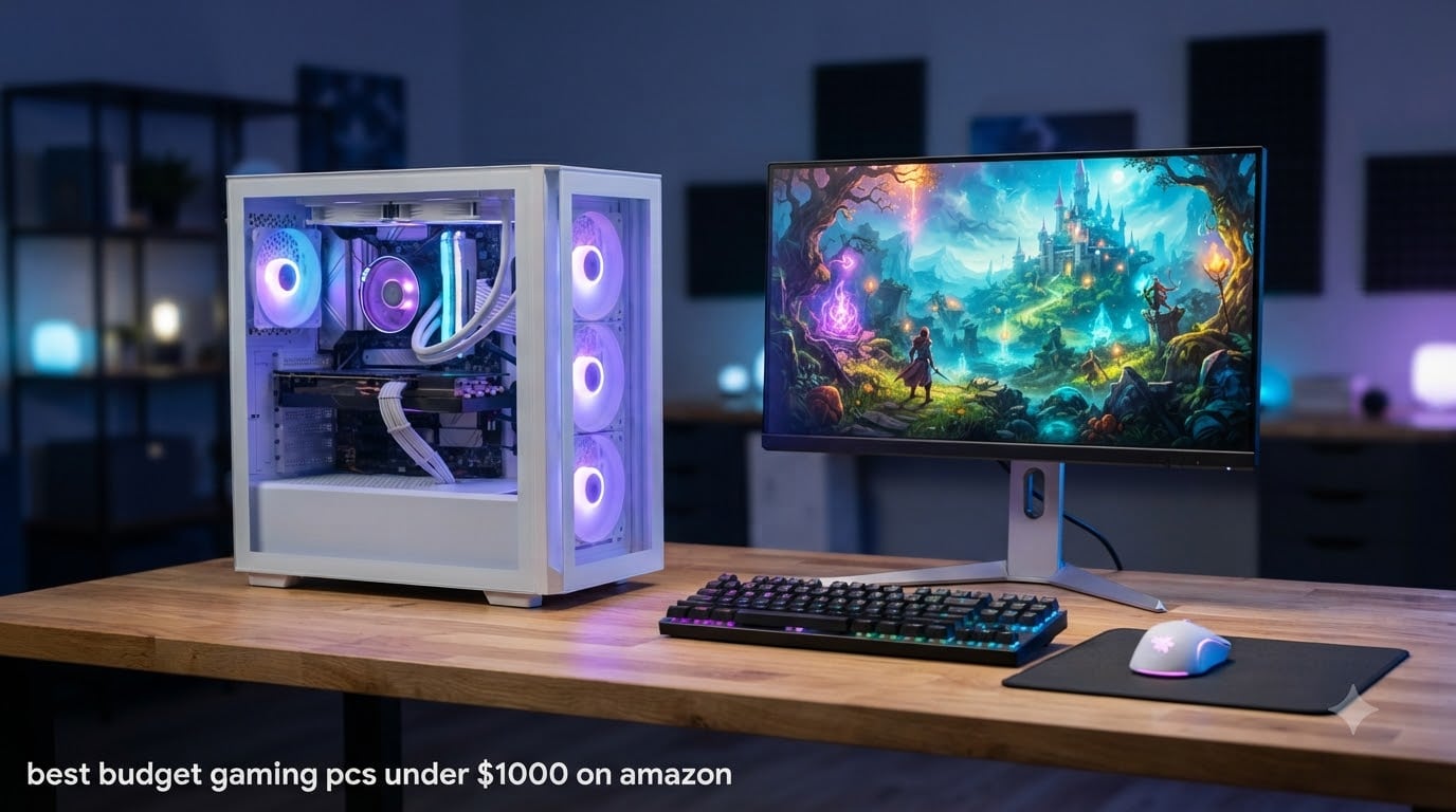best budget gaming pcs under $1000 on amazon