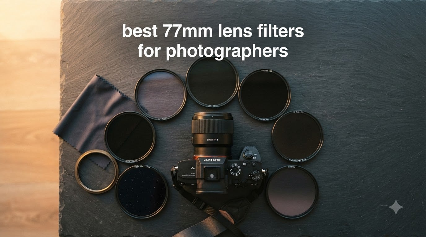best 77mm lens filters for photographers