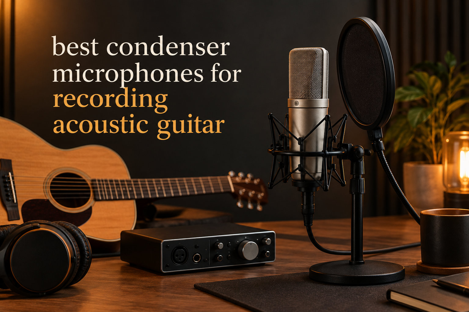 best condenser microphones for recording acoustic guitar