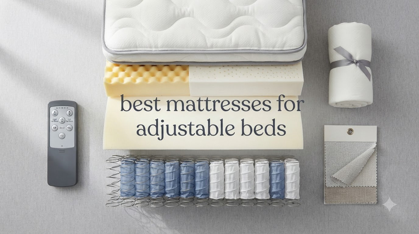 best mattresses for adjustable beds