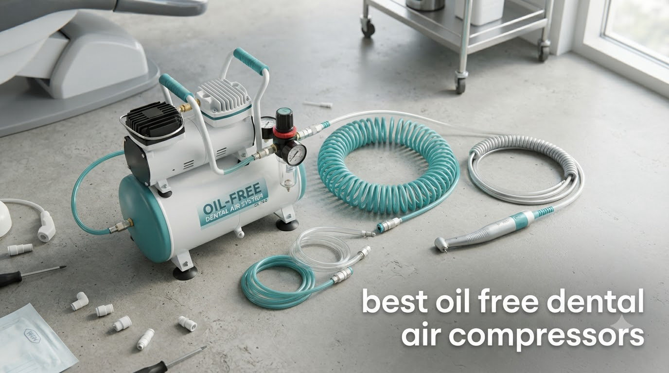 best oil free dental air compressors